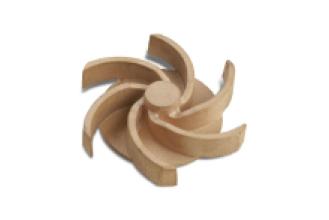 Aluminium and bronze foundry